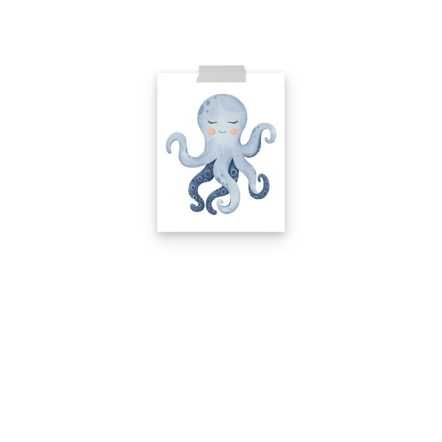 Baby Octopus Poster