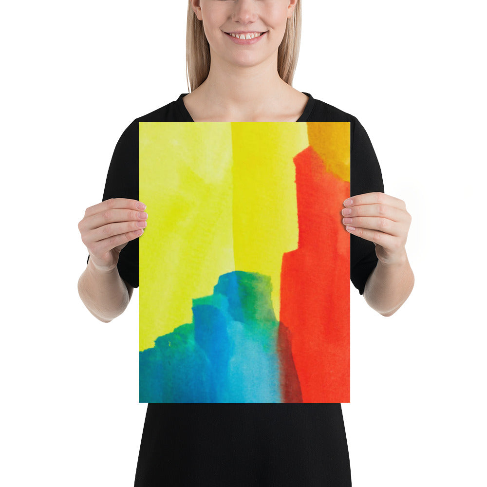 Colorful Abstract Print