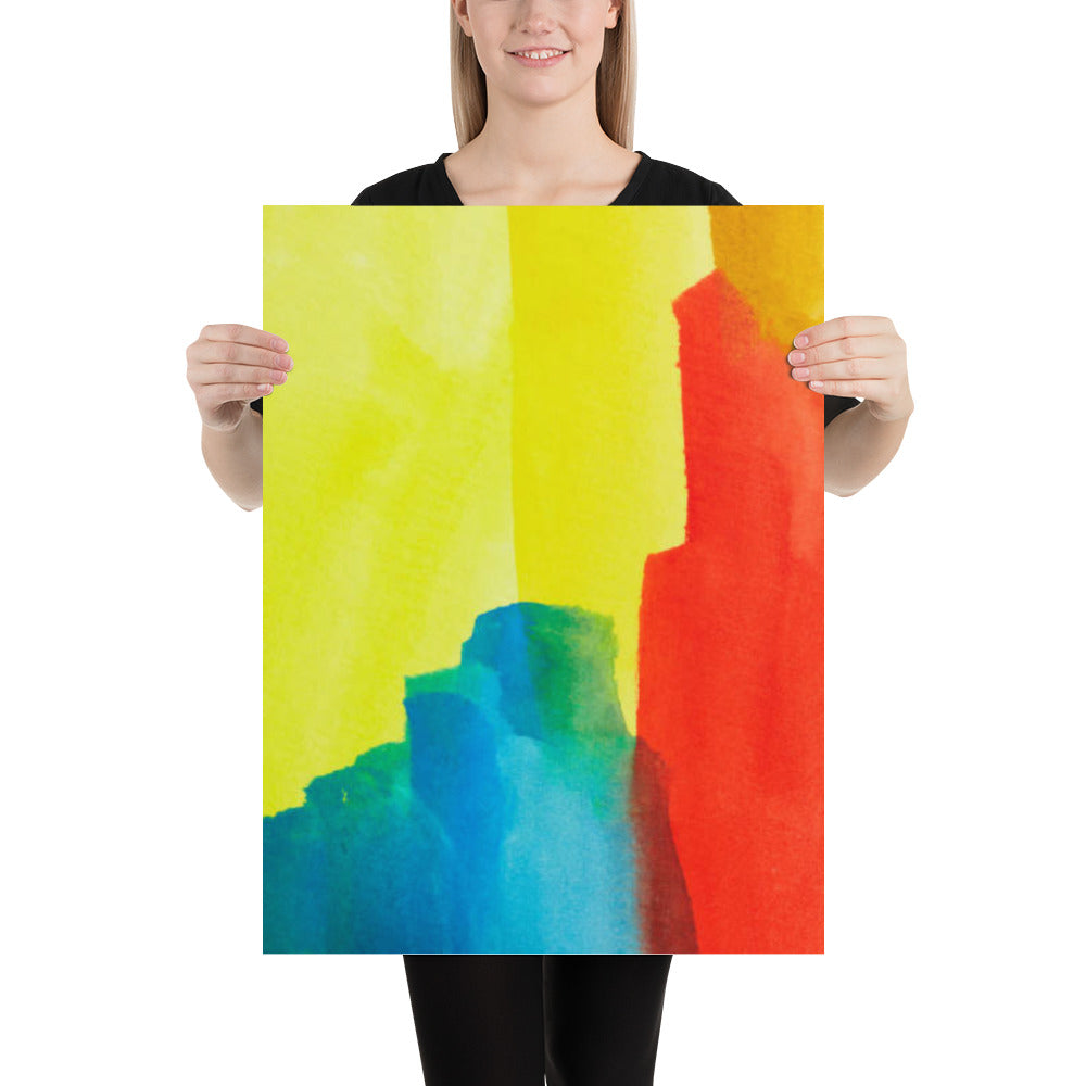 Colorful Abstract Print