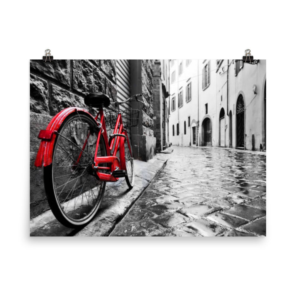 Red Vintage Bike