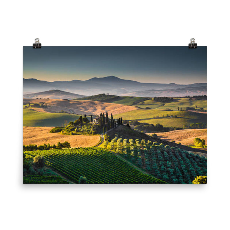 Val d'Orcia Region of Tuscany