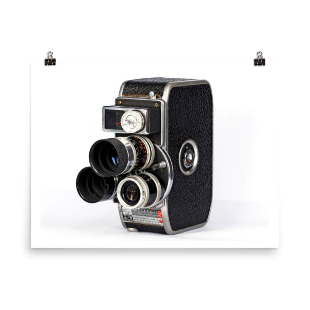Vintage Swiss Movie Camera
